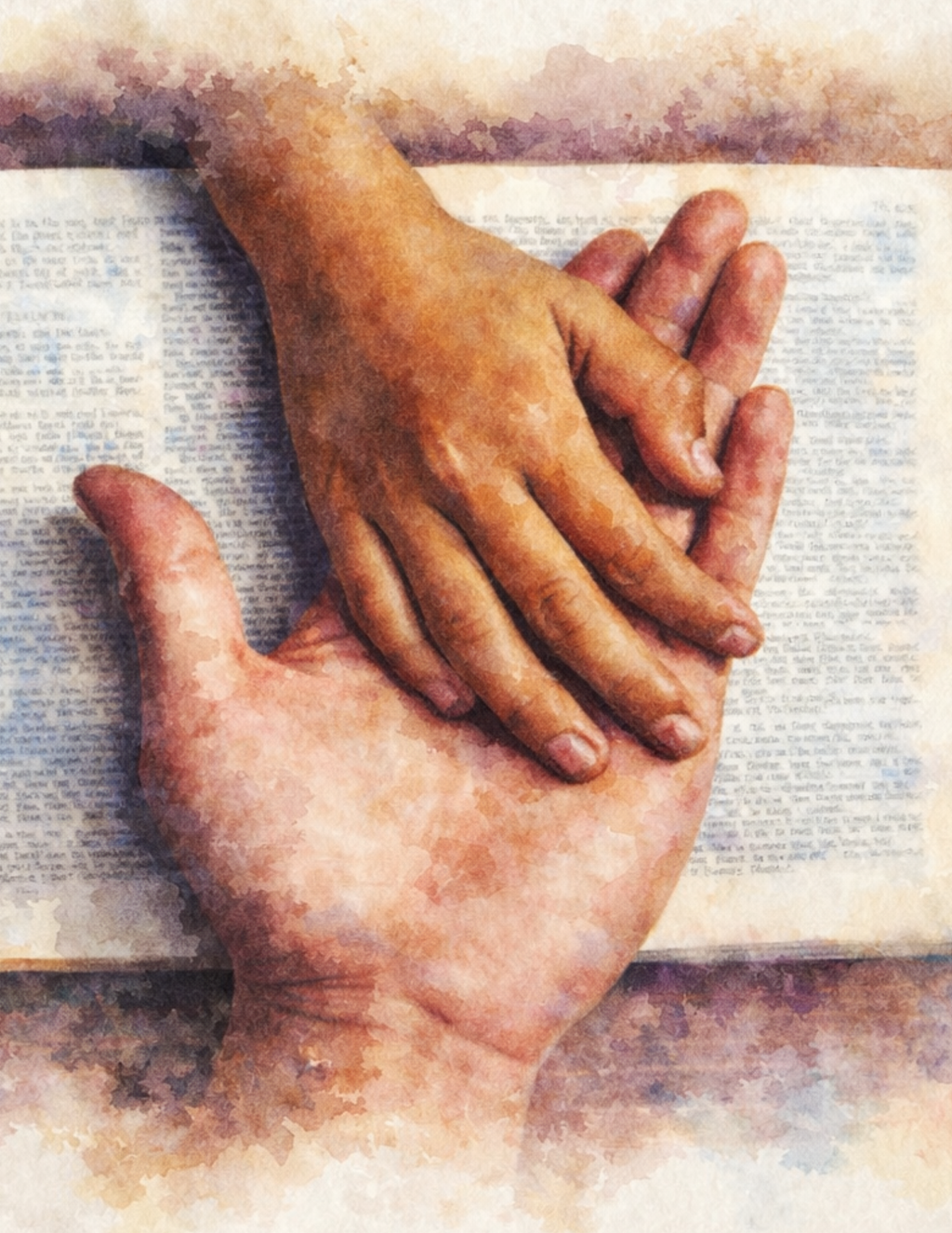 Carte fête des pères-Bible