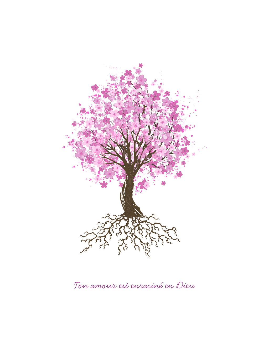 Carte fête des mères-Arbre