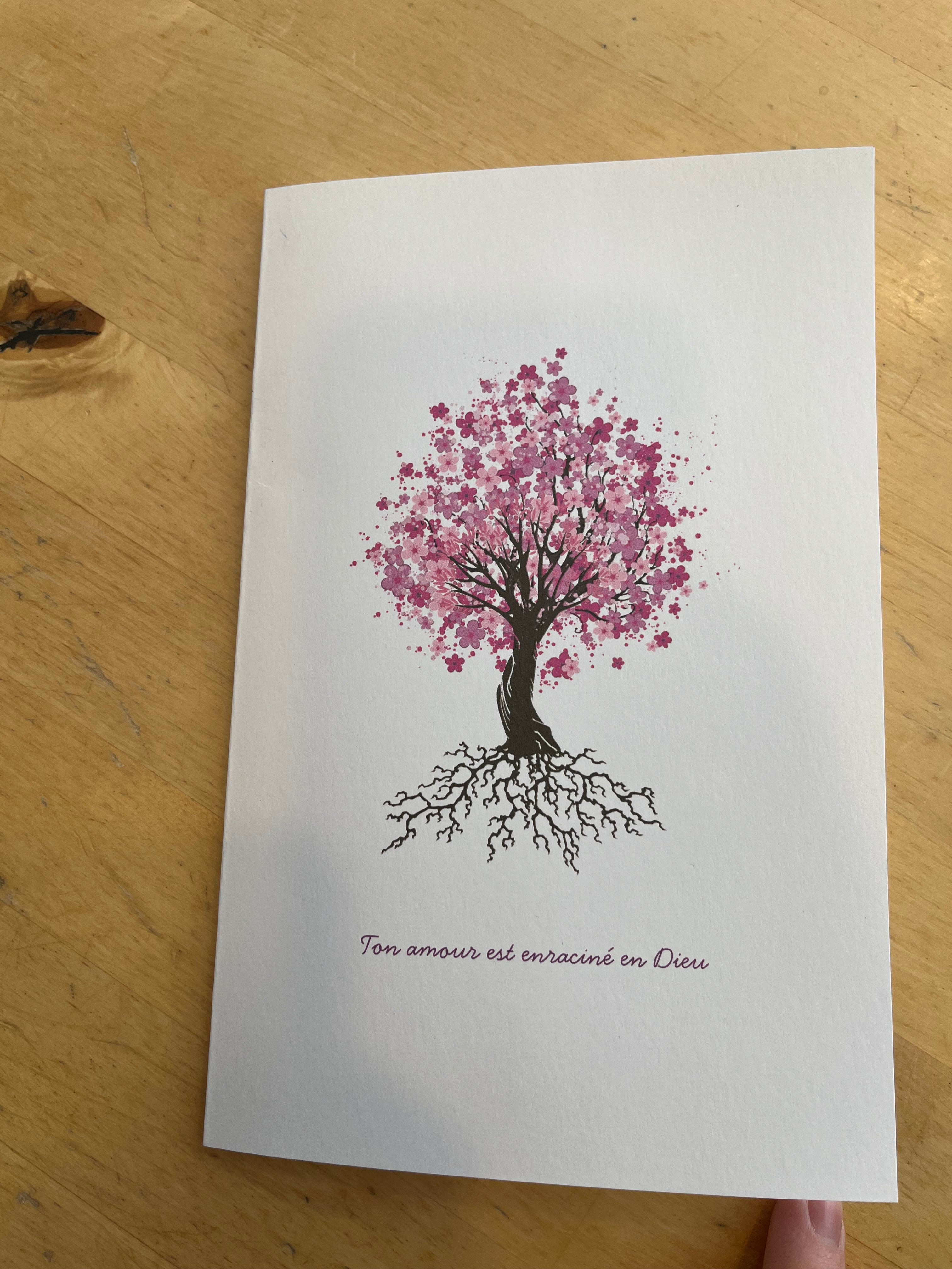 Carte fête des mères-Arbre