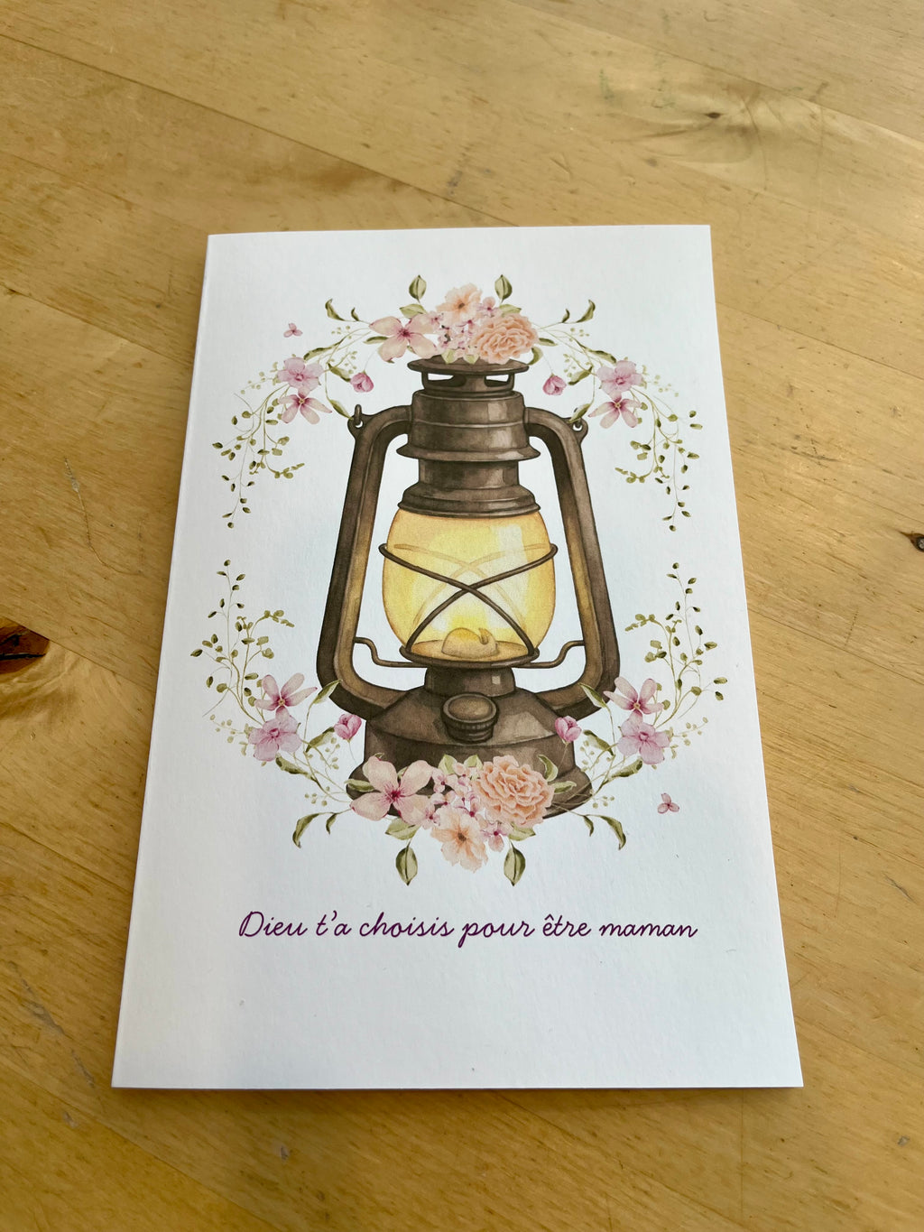 Carte fête des mères-Lanterne